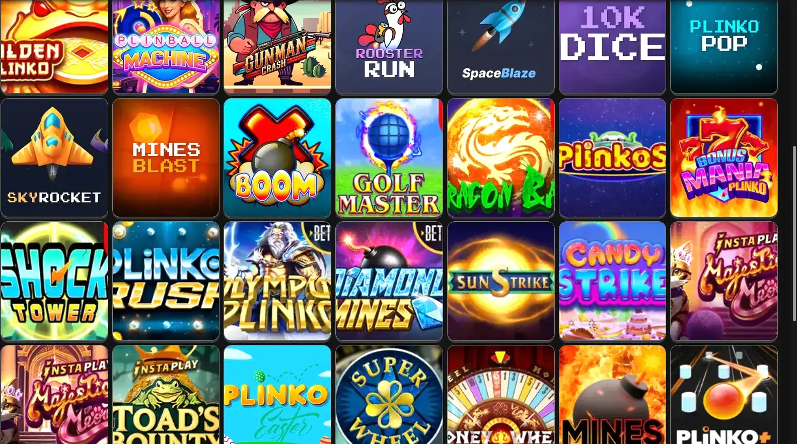 Яркие слоты Gold casino